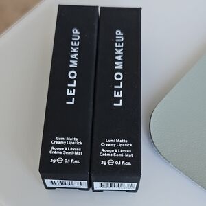 LELO Makeup Lumi Matte Creamy Lipstick Bundle Of 2